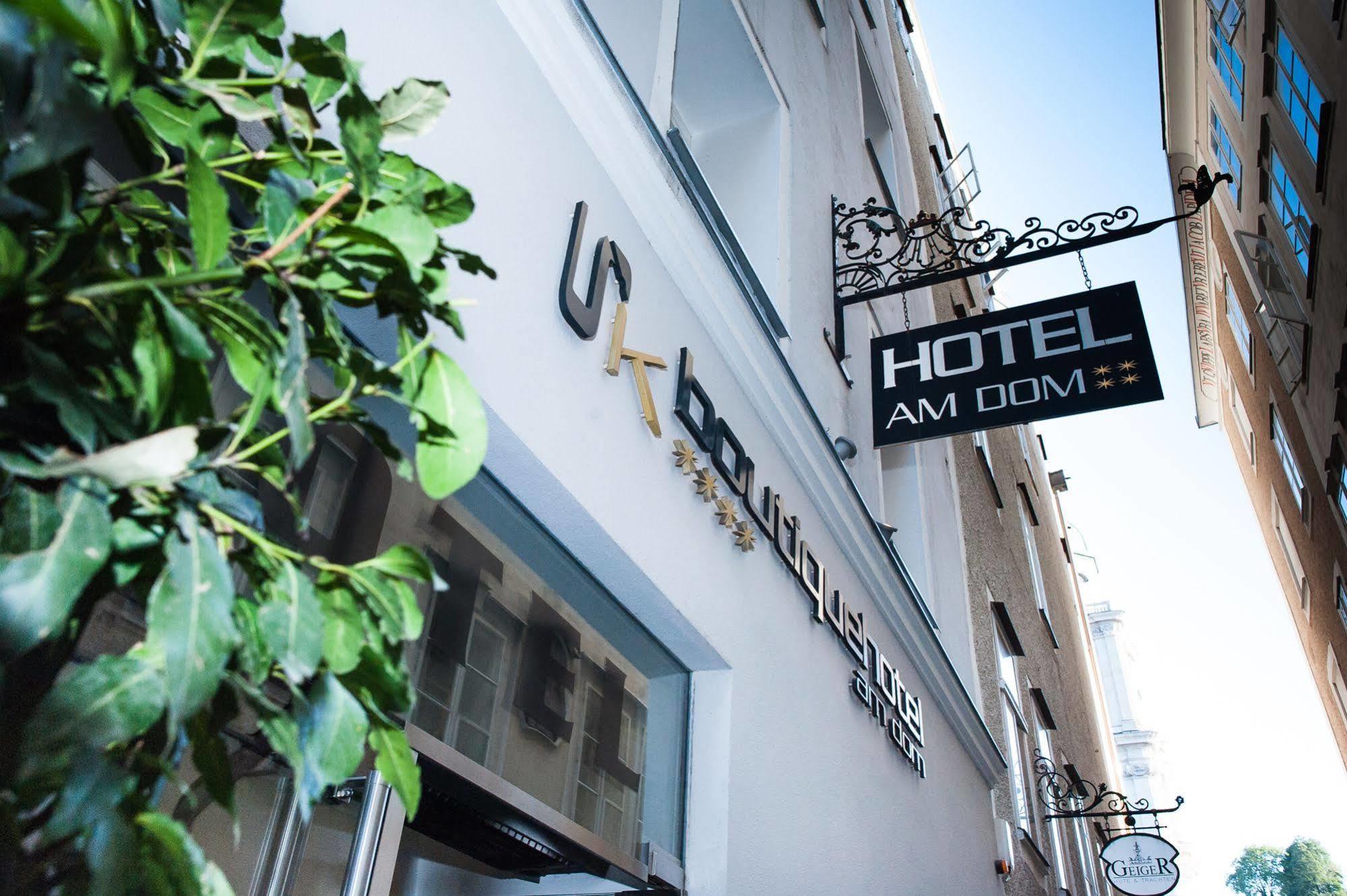Boutiquehotel Am Dom Salzburgo Exterior foto